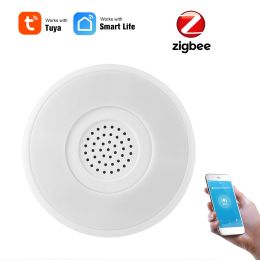 Siren Tuya Smart WiFi Zigbee Siren Alarm Sensor Smart Alarm Siren Sound and Light Alarm Horn Home Security System Tuya Smart Life APP