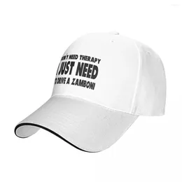 Ball Caps I Just Need To Drive A Zamboni Baseball Cap Luxury Man Hat Birthday Women Men'S