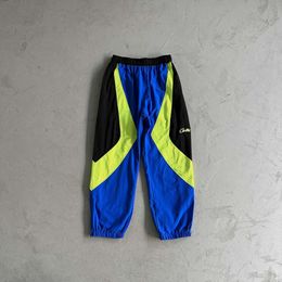 New Crtz Vertigo Shuku Suit Preza Blue Racing Suit Pants Fluorescent Green