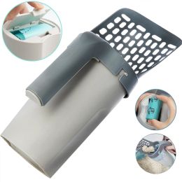 Housebreaking Cat Litter Shovel Scoop Philtre Clean Toilet Garbage Picker Cat Litter Box Self Cleaning Cat Supplies Accessory