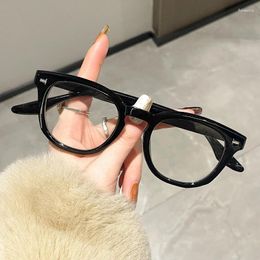 Sunglasses Frames Retro Square Frame Antiblue Radiation Glasses Ultralight Plastic Optical Spectacle Eyeglasses Women Transparent Computer