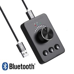 Communications Wireless Adapter for Bluetooth Speaker USB Computer Volume Controller Bluetooth-compatible 5.1 Multimedia PC Headphone