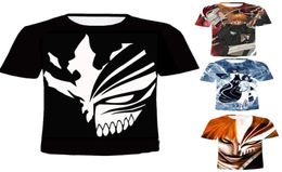 Men039s TShirts Anime Bleach 3D Printed Tshirt Cosplay Men Women Casual ONeck Short Sleeve Streetwear Shirts Tshirt Harajuku2152067