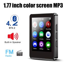 Player New Full Screen MP3 Player Bluetooth Portable Sport HIFI Music Player MP4 Video Player With FM Radio EBook Recorder For Walkman