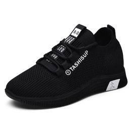 Womens Casual Sneakers Fashion Breathable Trainers Comfortable Sports Shoes Fabric Lace Up Female Footwear Girls Leisure 240223