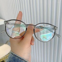 Sunglasses Frames Selling Women's Eyeglasses Fashion Round Shape Eye Glasses For Women Korean Stylish