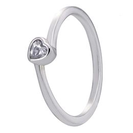 Pandoras Rings Designer Women Original High Quality Band Rings Silver Women Ring Crown Fashion Polished Pave Bead Bone