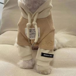 Jackets Small Dog Clothes Cute Cartoon Bear Cotton Pet Dog Hoodie for Puppy Small Medium Dog Sweatshirt Jacket French Bulldog Chihuahua