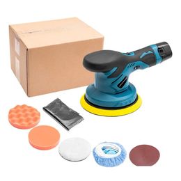 Other Care Cleaning Tools 12V Cordless Car Polisher Lithium Battery Wireless Beauty Waxing Paint Furniture Polishing Hine Washing Dr Dhuk2