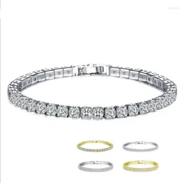 Link Bracelets Rows Full Spring Crystal From Austrian Fashion Ladies Bracelet Gifts Christmas