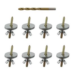 Stands Bird Cage Perch Screw Double Head Birdcage Nut Supplies Bird Cage Nut Kits For Perch Food Bowls Parrot Hamster Holder Nut Hanger