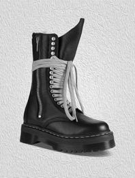 Boots Casual Leather Men Shoes Fashion Male Winter Ankle Hight-top Botas Hombre Piel
