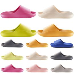 Style12 Men Women Slippers Summer Slides Designer Sandals Classic Soft Beach Waterproof Green Pink Red Yellow Orange Blue Grey Mens Slipper Sandal Slide