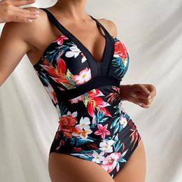 Kadın Mayo Yaz Seksi 2024 Tek Parça Mayolar Kapalı Kadın Push Up Vücut Yüzme Giyim Mayo Plaj Havuzu Bater