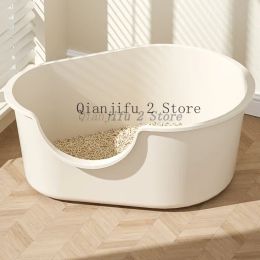 Boxes Sandbox Openness Cat Bedpans Toilet Training Outdoor Indoor Cat Bedpans Convenient Toilette Pour Chat Pet Products YY50CB