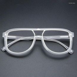 Sunglasses Vazrobe 147mm Transparent Reading Glasses Men Women No Screw Eyeglasses Frame Male Ultralight Grey Clear Spectacles