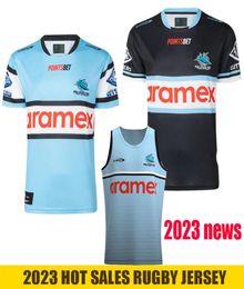 2023 S Rugby Jerseys Training Singlelet 모든 NRL 리그 조끼 크기 S-5XL7290593