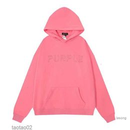 Purple Brand Hoody Designer Hoodies Women Men Coat Fashion Streetwear Sweatshirts Tops Clothing High Street Pullover 2024 Spring 31y955ee