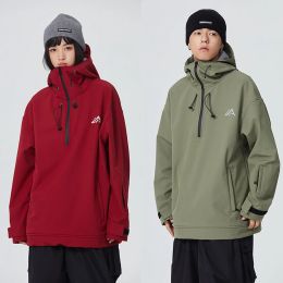 Jackets Snowboard clothes Women Winter Hooded Sweatshirt Men Thick Outdoor Warm Professional Waterproof Skiing New Top Coat