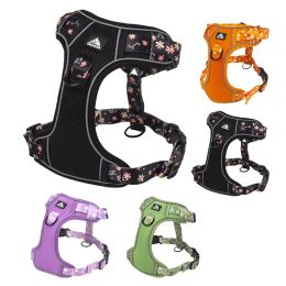 Harnesses Dog Harness Traction Vest Bra Reflective Walking Adjustable Small Medium Large Safety Breathable Straps Pet Supplies Straps