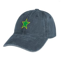 Berets Green StarJotaro Part 5 Tee Cowboy Hat Beach Visor Luxury Man Women's Golf Clothing Men's