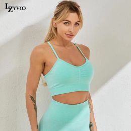 Outfits Lzyvoo Sports Bra Female Bras for Women Sports Woman Underwear Yoga Tops Women Cotton Bras for Women Fiess Top