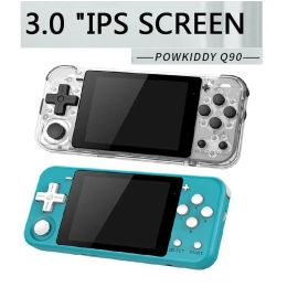 Players Q90 Retro Handheld Game Player 3.0 inch IPS Screen 16GB Dual Open Source System Portable Pocket Mini Video Game Console 12 types