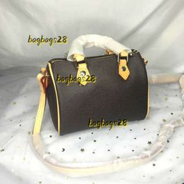 Briefcases High quality luxury designer women shoulder bags tote purse fashion crossbody bag nano spedy mini cross body handbag classic brown 2024 designer bag