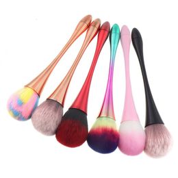 Makeup Brushes Makeup Brush Nail Cleaning Acrylic Uv Gel Powder Removal Manicure Tools Small Waist Design Drop Delivery Health Beauty Dhxq6