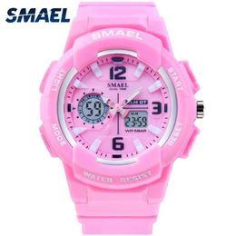 SMAEL Kids Digital Watches Boys Clock Men Sport Watch Waterproof Kids LED display relogio1643 Children Watches for girls Digital214P