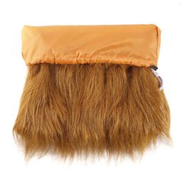 Dog Apparel Pet Lion Wig Costume Halloween Cosplay Funny Headwear Cat Hats For Cats And Small Dogs