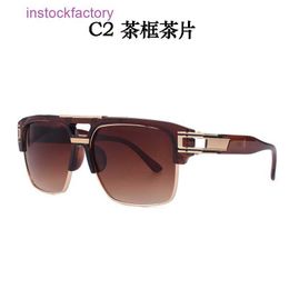 Original 1to1 Dita sunglasses Fashionable anti blue flat lens Tita mens and womens Square 97123 1 9C0G