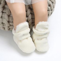 Boots Soft Booties Girls Baby First Infant Boys Warming Shoes Snow Toddler Prewalker