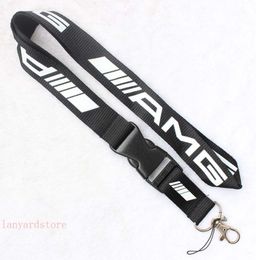 50 pcs Popular car brand lanyard Industries Removable Key Chains Badge Pendant Party Gift moble phone lanyard7960988