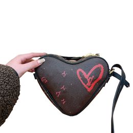 designer haert bag Shoulder Bags Women Love bag leather Handbags Messenger crossbody Totes bags Strap Removable Shoulder-bag Purse