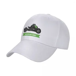 Berets Can-Am Ryker Green "No Speed Limit" Baseball Caps Snapback Fashion Hats Breathable Casual Outdoor For Men's And Women's