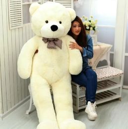 2024 New Arriving Giant Right-angle measurements 200CM/78''inch TEDDY BEAR PLUSH HUGE SOFT TOY Plush Toys Valentine's Day gift 5 Colour brown