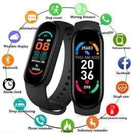 Player ZK30 M6 Smart Watch Fitness Bracelet Women Tracker Heart Rate Monitor Waterproof Men Sport SmartWatch For Xiaomi IPhone Android