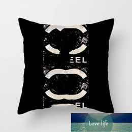 Light Luxury Sofa Office Big Backrest Pillows Decoration Modern Pillow Cover Living Room Sleeping Car Cushion Fashion Brand Simple