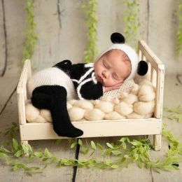 Sets Newborn Clothes 0 Months Romper for Photography Props Hat Set Baby Boy Knit Crochet Male Costume Girl Accessories Article Outfit