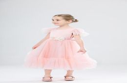 Girl039s Dresses Wd Girls Boutique Party Wear Elegant Frocks Flower Girl Dress Children Bridesmaid Wedding For Kids Tulle Gowns9815079