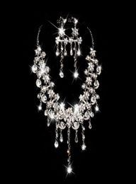 Bridal Jewellery Necklace Earrings set up for a new party dress wedding gown jewelry5680556