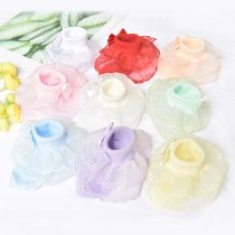 Socks 10 Pair/lot Baby Kids Girls Soft Warm Comfortable Lace Cute Princess Sock Slippers Ankle Socks Solid Lovely Gifts