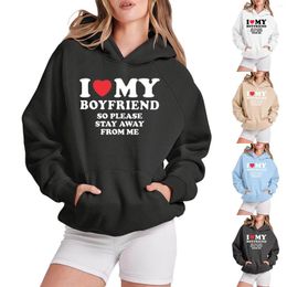 Women's Hoodies Ladies Loose Letter Print Raglan Sleeve Hoodie Sweatshirt Snap Front Women