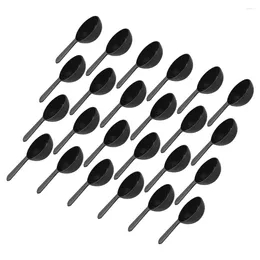 Measuring Tools 50 Pcs Pp Coffee Bean Spoon Scoop Household Tool Kitchen Spoons Plastic