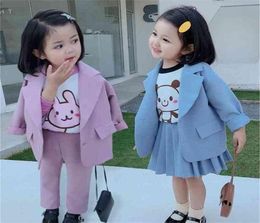 Baby Girl Suit Set Sweet Princess Clothing For Girls Outerwear Pants 2Pcs Clothes Toddler Party Costumes Children 2108041268931