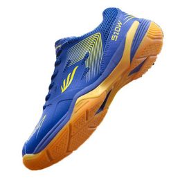 Athletic Outdoor New Badminton Shoes Men Professional Badminton Sneakers Women Light Weight Volleyball Shoes Anti Slip Tennis SneakersL2401