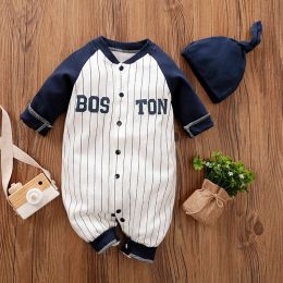 Sets Newborn Baby Boy Clothes Set with Hat Boutique Infant Little Girl Outfits Toddler Fall Clothing Kids Costume 0 3 6 9 12 24 Month