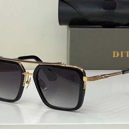 2024 retro square women's sunglasses Mens womens DITA MACH SEVEN Outdoor glasses UV resistant and trendy