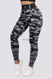 Women's Pants Capris Womens Stretch Pants 2023 Spring Fashion Sexy Camouflage Faux Denim Leggings Casual Skinny Daily Long Breathable Cropped Pants